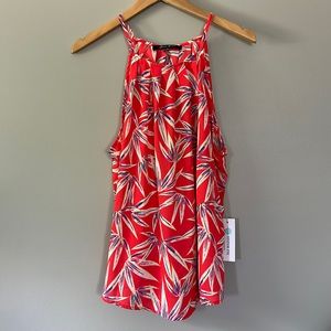 Alice Blue Havana Halter Tank Sz‎ L NWT